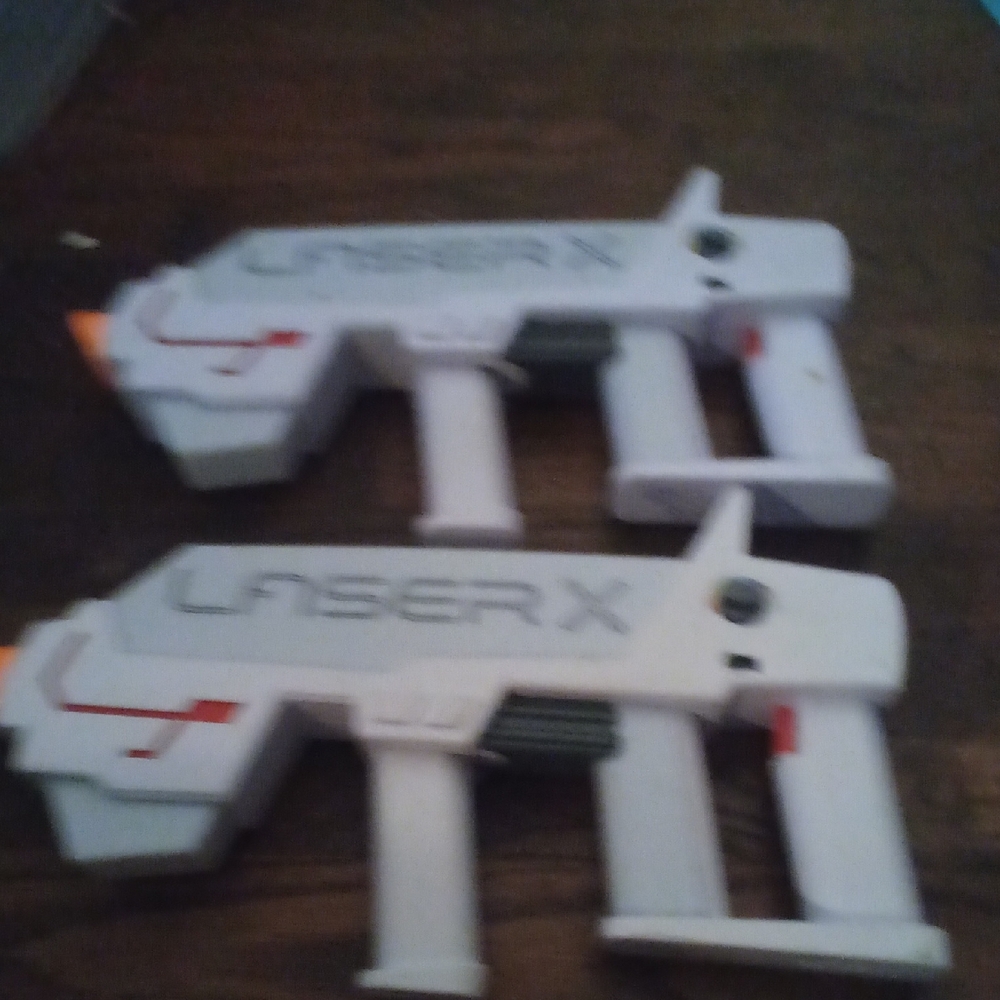 White and Orange Blasters